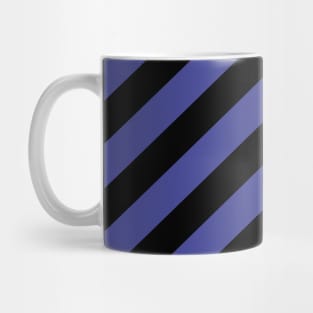 Mystic Diagonal Stripes Funny Mug